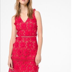 Michael Michael Kors Appliqué Lace Dress